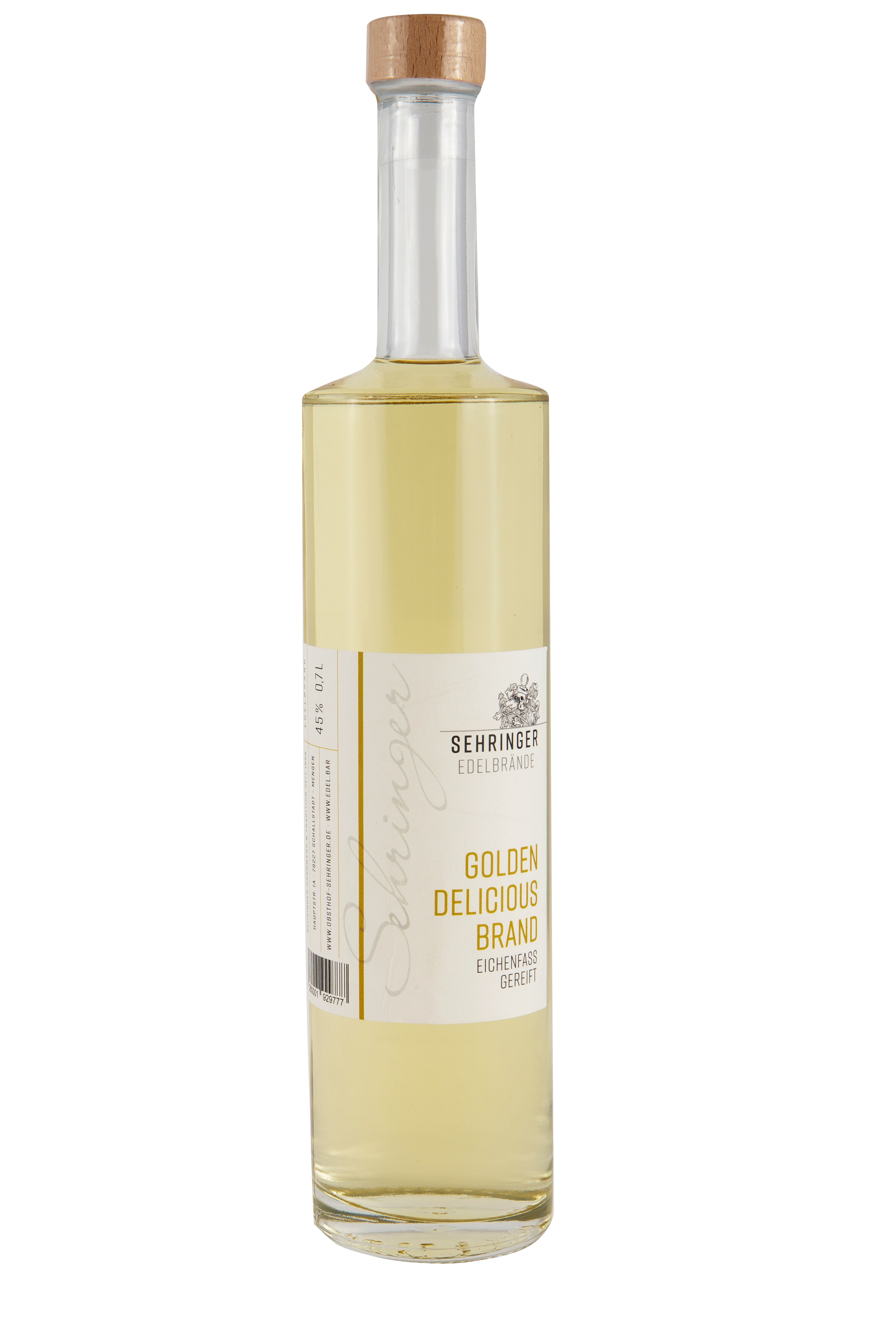 Sehringer Golden-Delicious-Brand Fass, 45%vol.