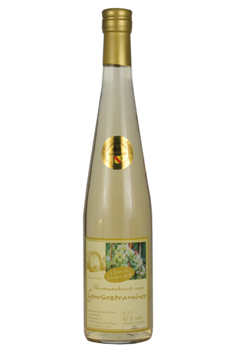 Bolde Bohn Weintresterbrand vom Gewürztraminer Eichenfass 41% vol. 0,7l