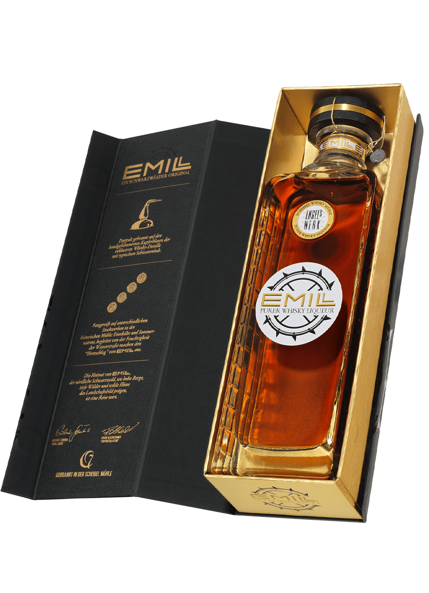 Scheibel EMILL Engelswerk Whisky Liqueur 40% Vol.