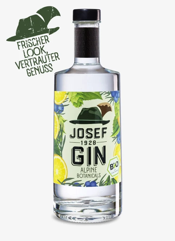Lantenhammer JOSEF GIN Alpine Botanicals 42 %