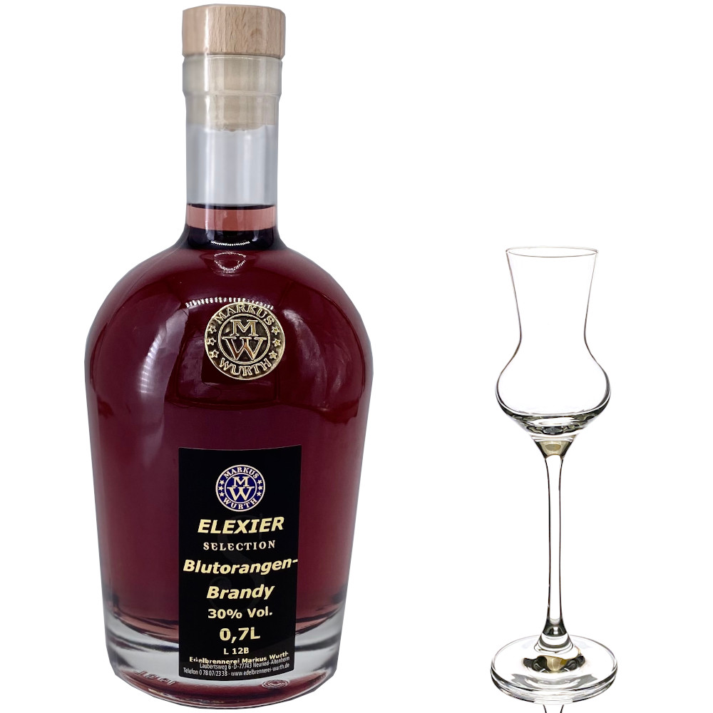 Wurth Blutorangen Brandy 30%vol.