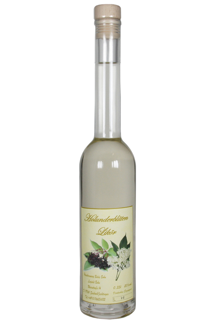 Bolde Bohn Holunderblüten Likör 20% vol. 0,35l