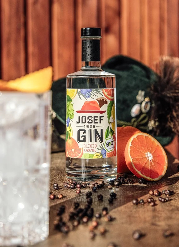 Lantenhammer JOSEF GIN Blood Orange 40 %
