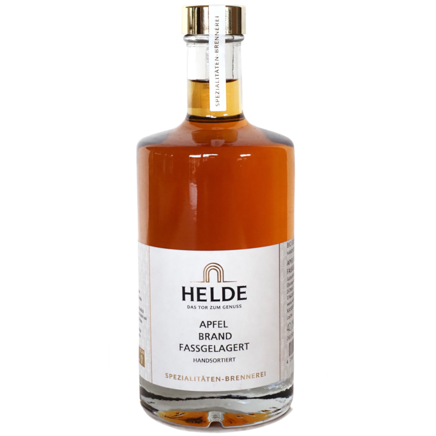 Helde Alter Holzapfelbrand - fassgereift - Emil-Gött-Exclusiv 42%vol.