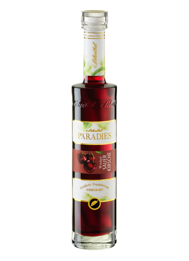 Scheibel PARADIES Weichsel-Sauerkirsch-Likör 22% Vol.