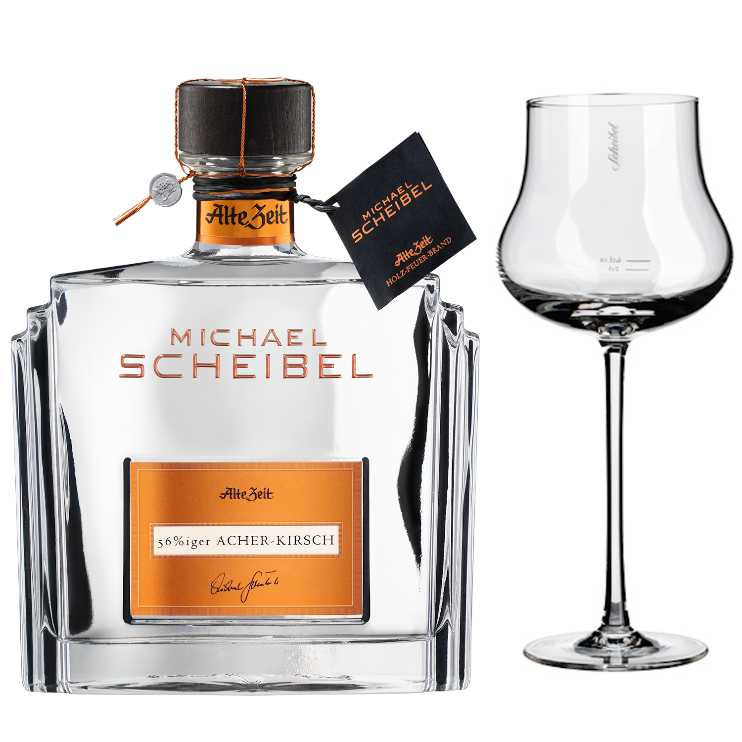 Scheibel Acher-Kirsch Alte Zeit 56% Vol.