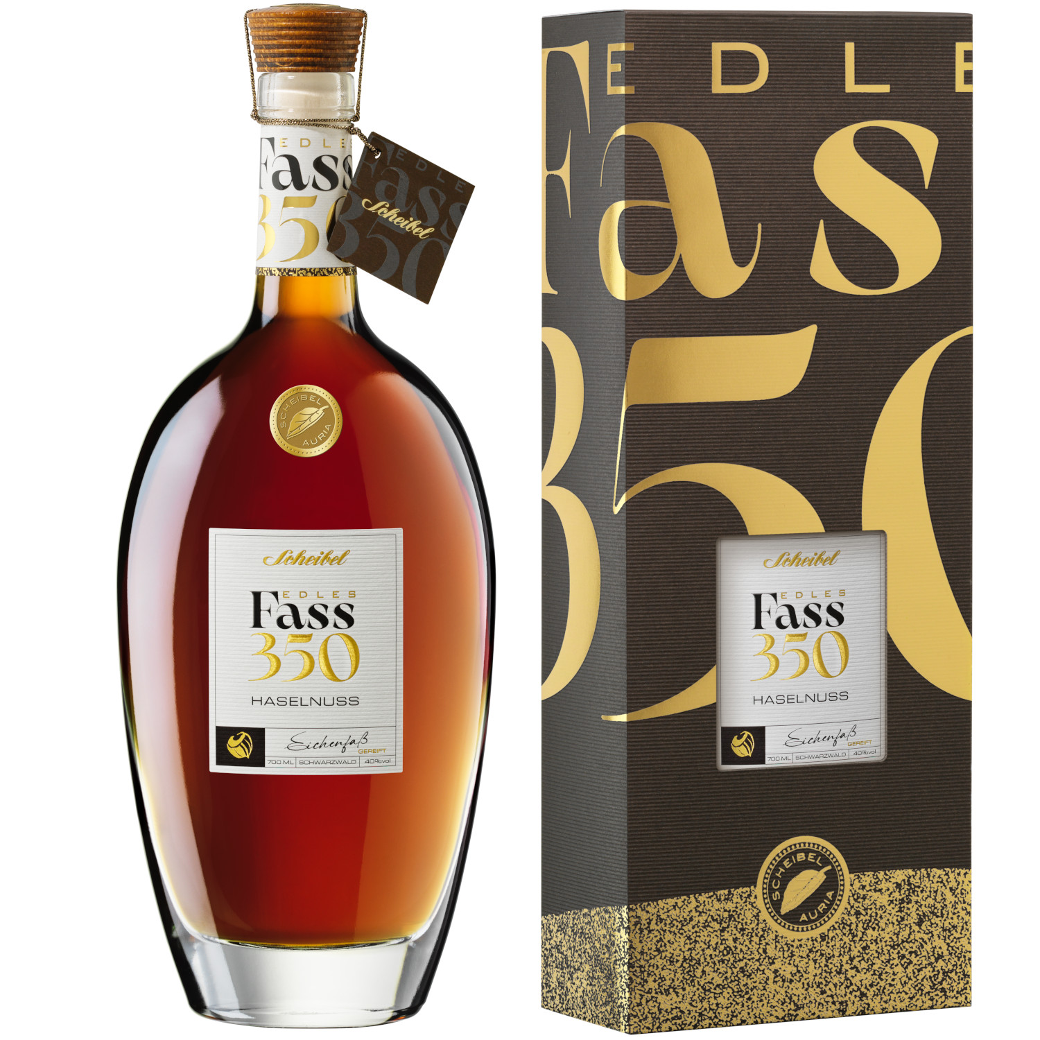Scheibel Haselnuss Edles Fass 350 40% Vol.