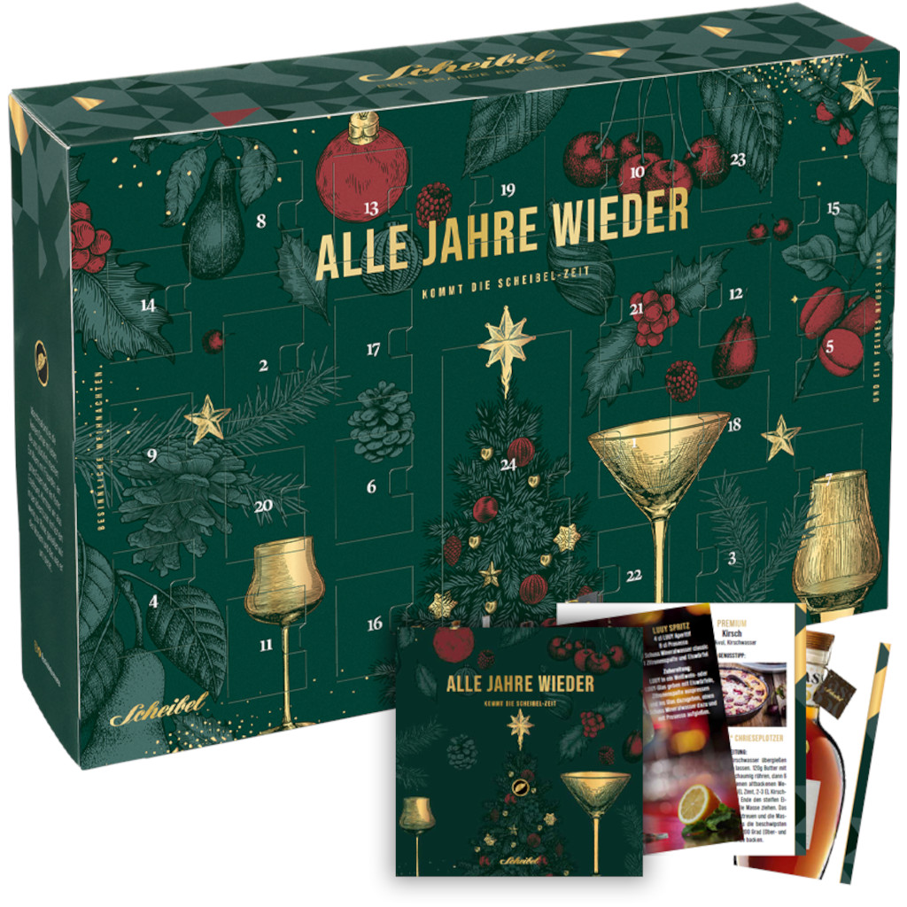Scheibel Adventskalender Weihnachtskalender 2025 Scheibel Adventskalender Weihnachtskalender 2025