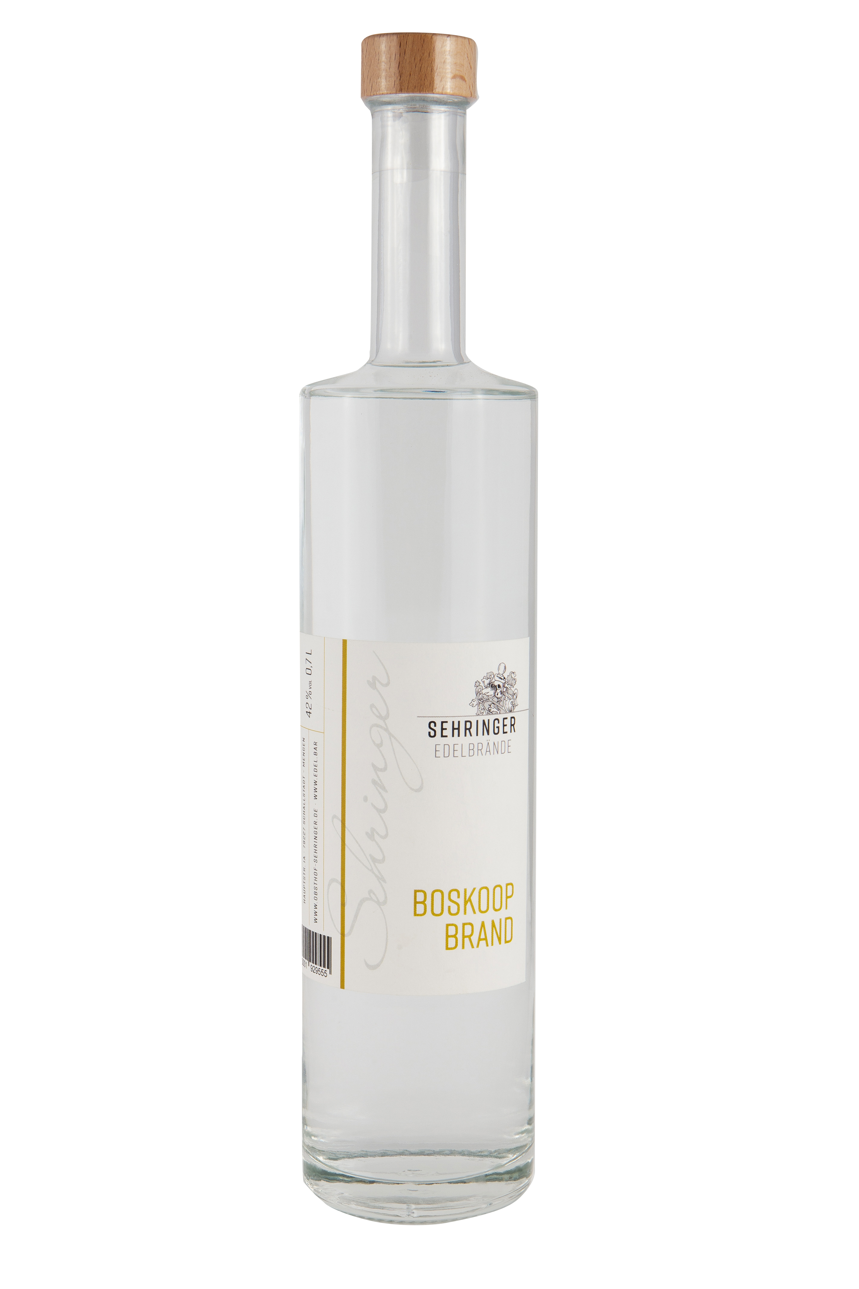 Sehringer Apfelbrand Boskoop, 45%vol.