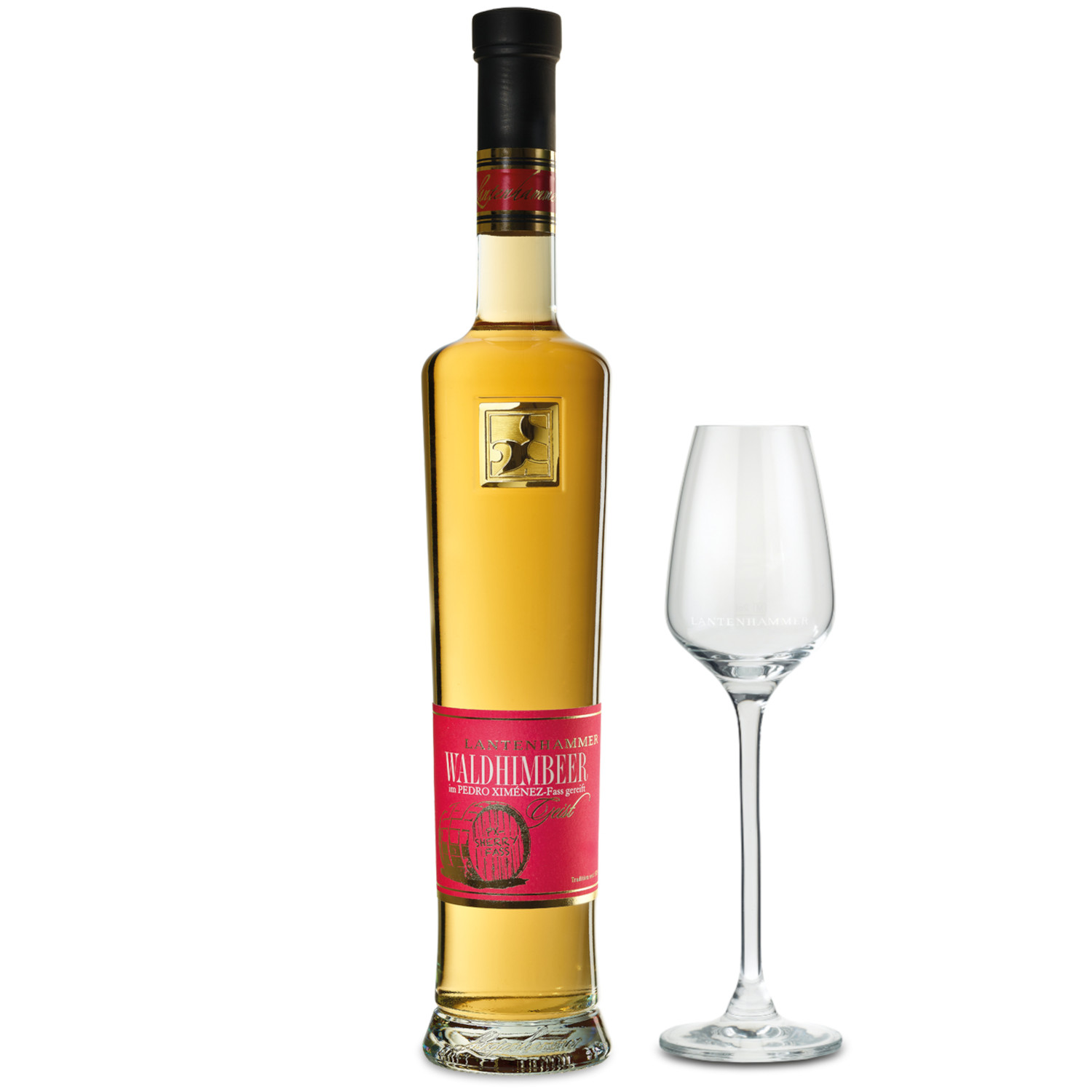 Lantenhammer Waldhimbeergeist PX Sherry Fass gereift 42%vol