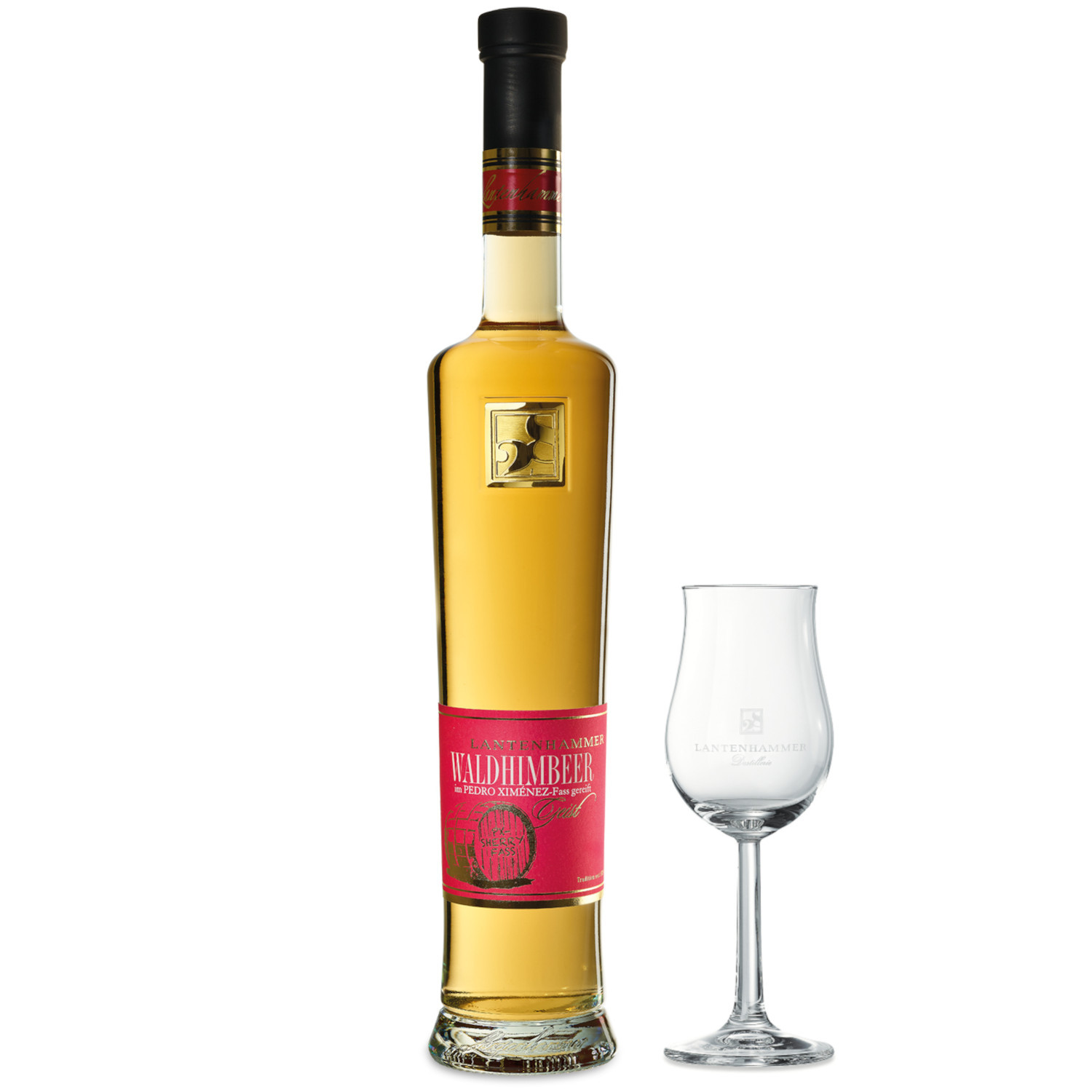 Lantenhammer Waldhimbeergeist PX Sherry Fass gereift 42%vol