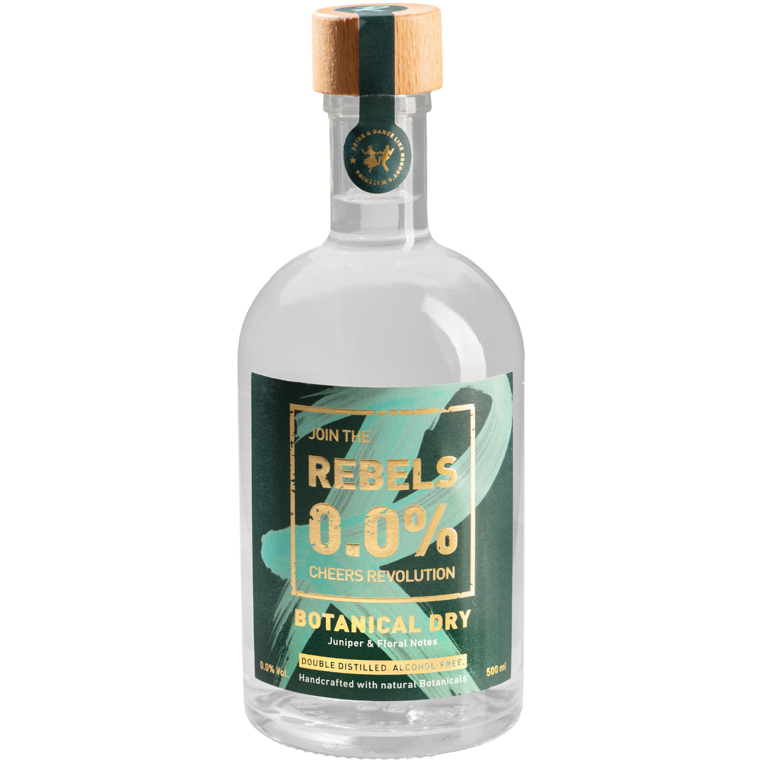 Rebels Botanical Dry alkoholfrei 0,0% Botanical Spirit inspired by Gin - Lantenhammer