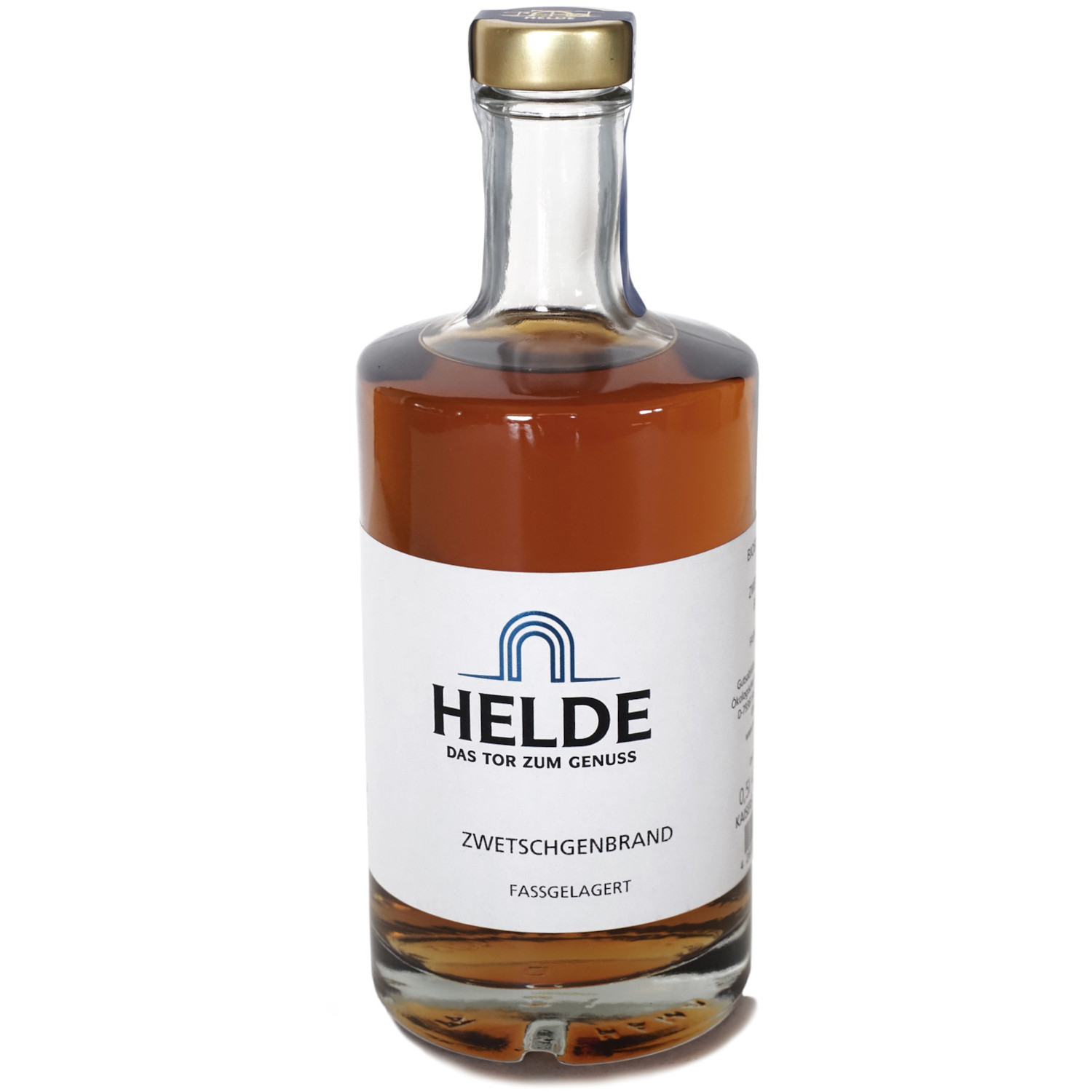 Helde Alter Zwetschgenbrand Bio - fassgereift 42%vol.