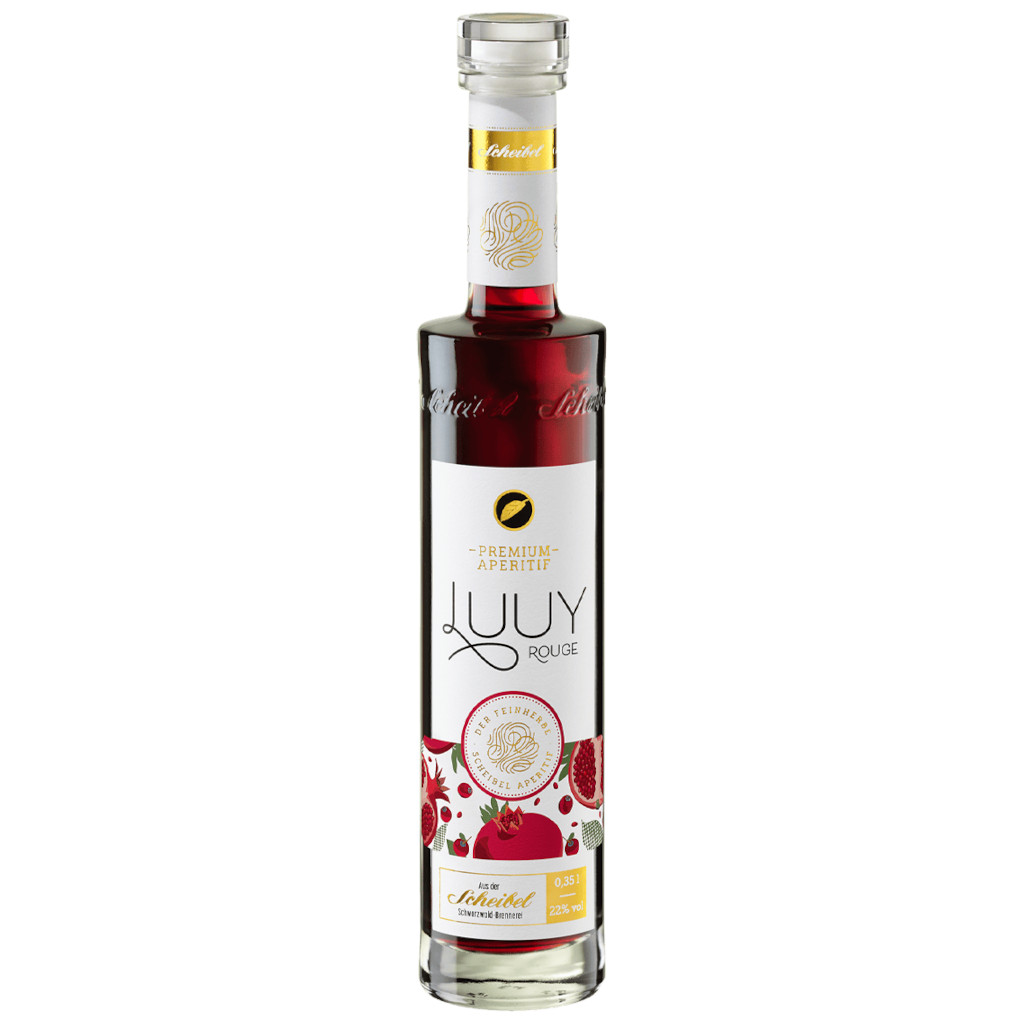 Scheibel LUUY rouge Premium Aperitif 22% Vol.