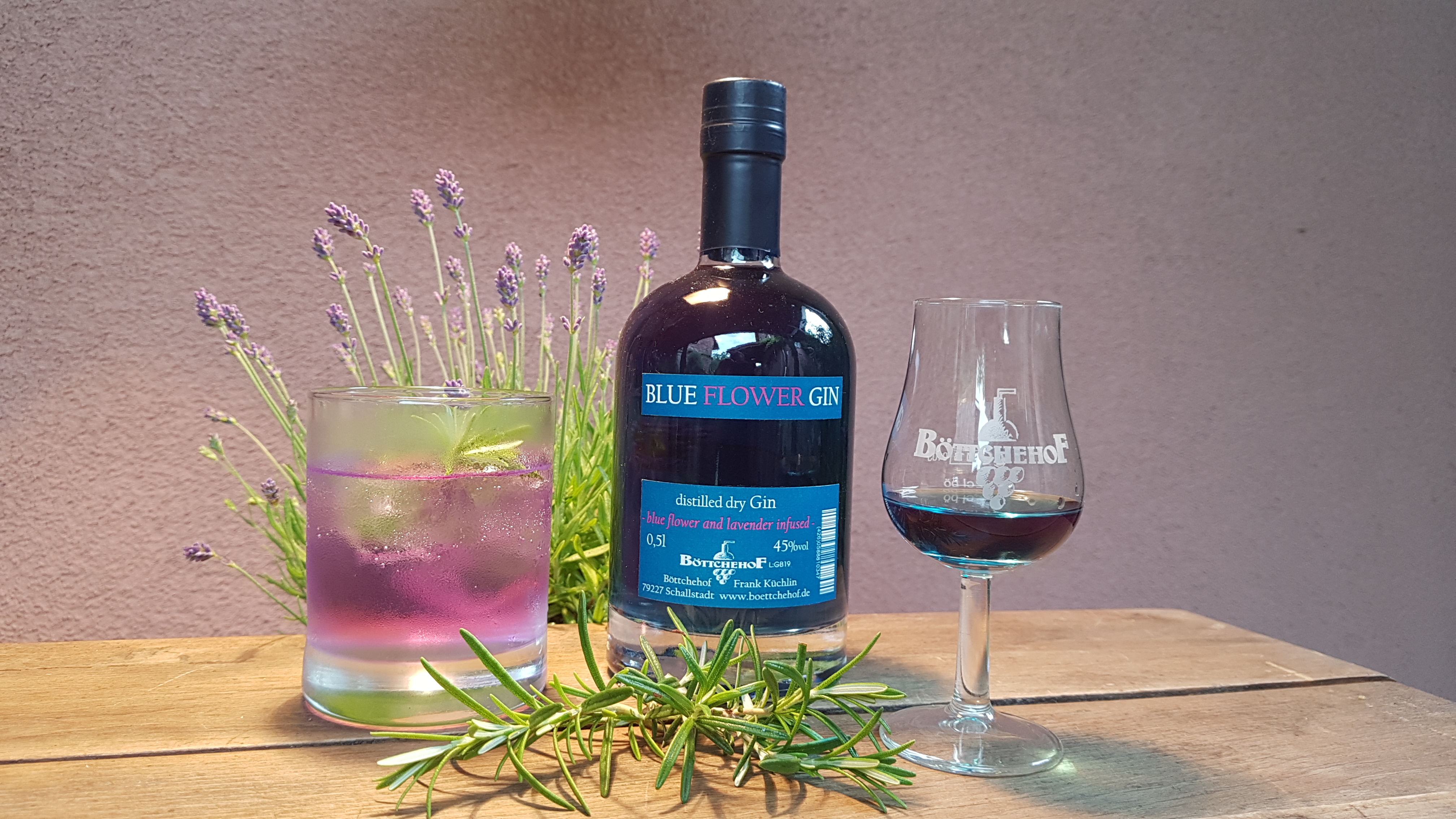 Blue Flower Gin Blue Flower Gin