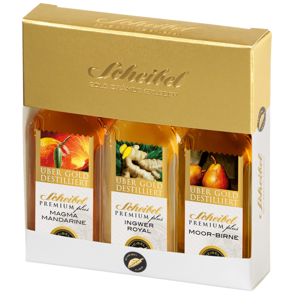 Scheibel Trio Moor Ingwer Mandarine PREMIUMPlus 40% Vol.
