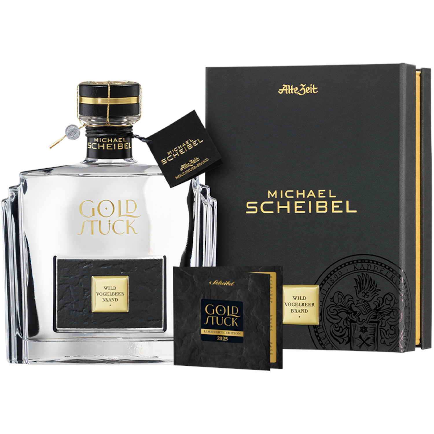 Scheibel Wild-Vogelbeer-Brand Goldstück 2025 Alte Zeit 41% Vol.